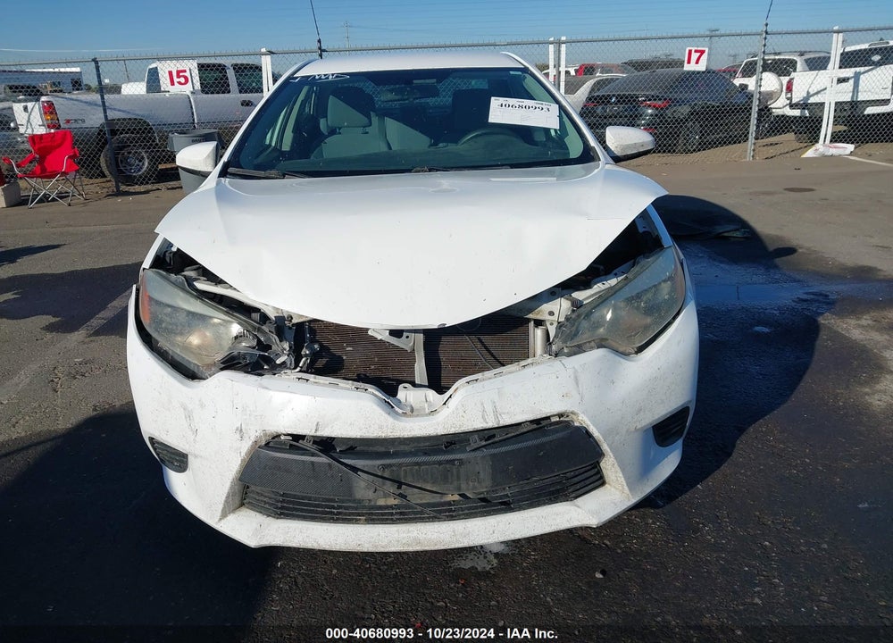 2015 TOYOTA COROLLA L VIN: 5YFBURHE1FP187524