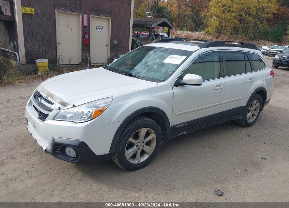 2013 SUBARU OUTBACK 2.5I PREMIUM VIN: 4S4BRCGC0D3252900