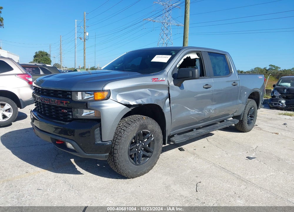 2019 CHEVROLET SILVERADO 1500 CUSTOM TRAIL BOSS VIN: 1GCPYCEF3KZ396770