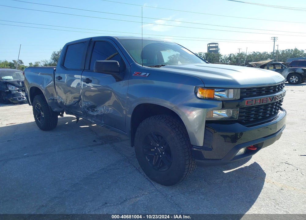 2019 CHEVROLET SILVERADO 1500 CUSTOM TRAIL BOSS VIN: 1GCPYCEF3KZ396770