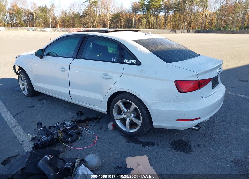 2015 AUDI A3 2.0T PREMIUM VIN: WAUBFGFF0F1004433