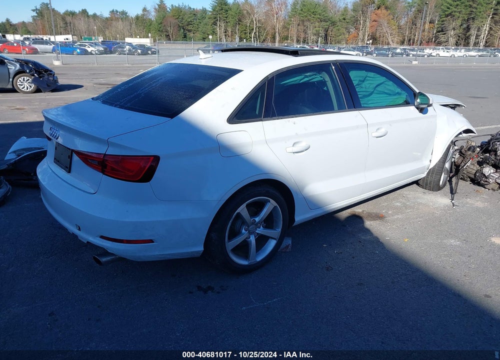 2015 AUDI A3 2.0T PREMIUM VIN: WAUBFGFF0F1004433