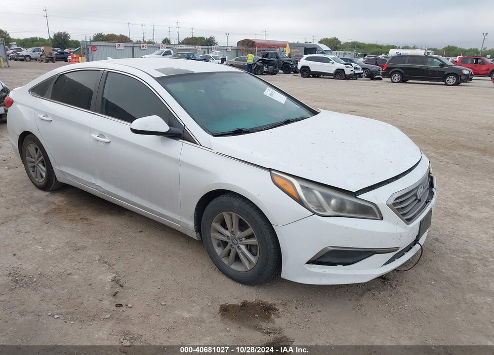 2016 HYUNDAI SONATA SE VIN: 5NPE24AF0GH337663