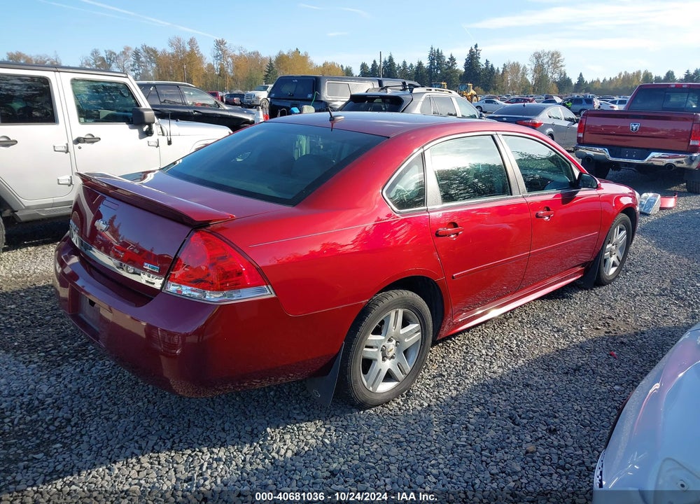 2011 CHEVROLET IMPALA LT VIN: 2G1WB5EK7B1287350