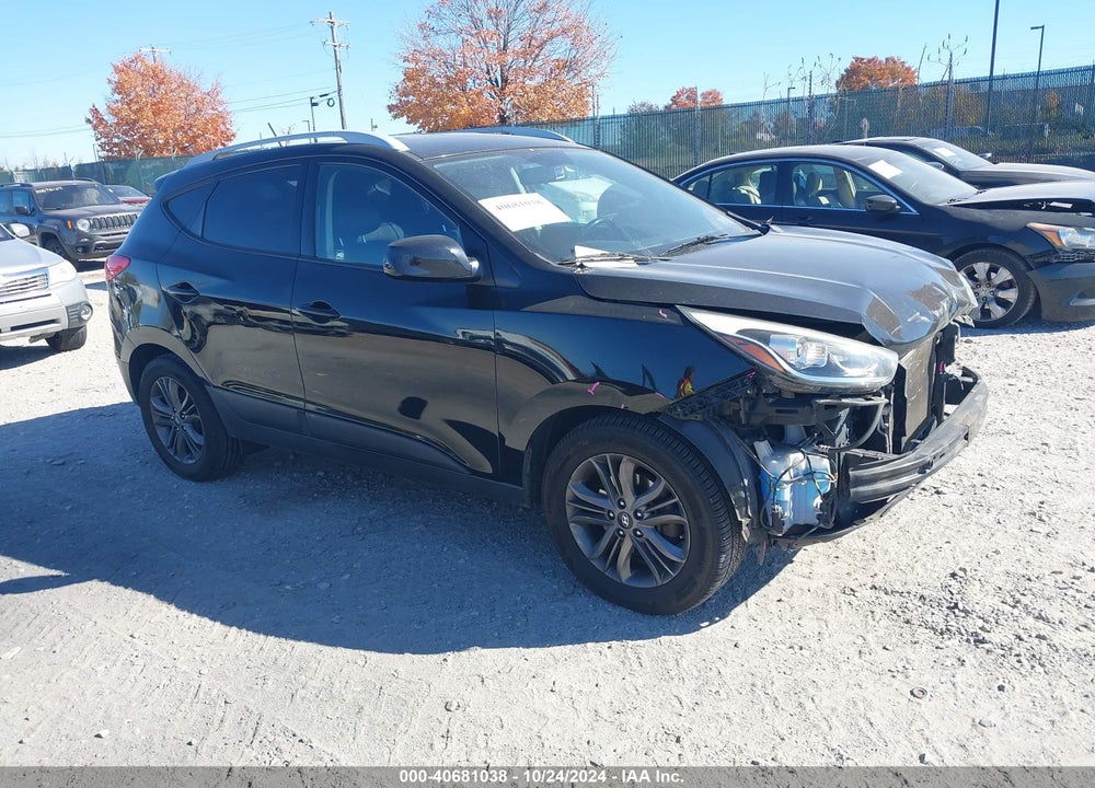 2014 HYUNDAI TUCSON SE VIN: KM8JUCAG7EU848457