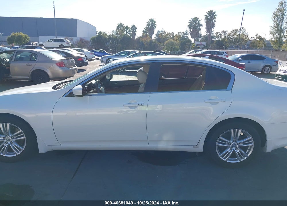 2011 INFINITI G37 JOURNEY VIN: JN1CV6AP2BM504755