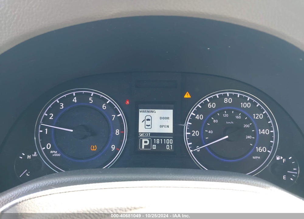 2011 INFINITI G37 JOURNEY VIN: JN1CV6AP2BM504755