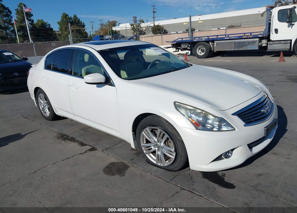 2011 INFINITI G37 JOURNEY VIN: JN1CV6AP2BM504755