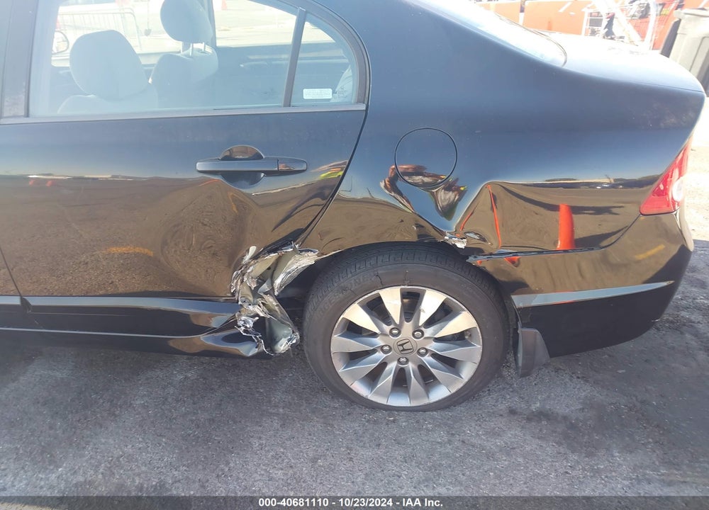 2009 HONDA CIVIC EX VIN: 2HGFA168X9H345752