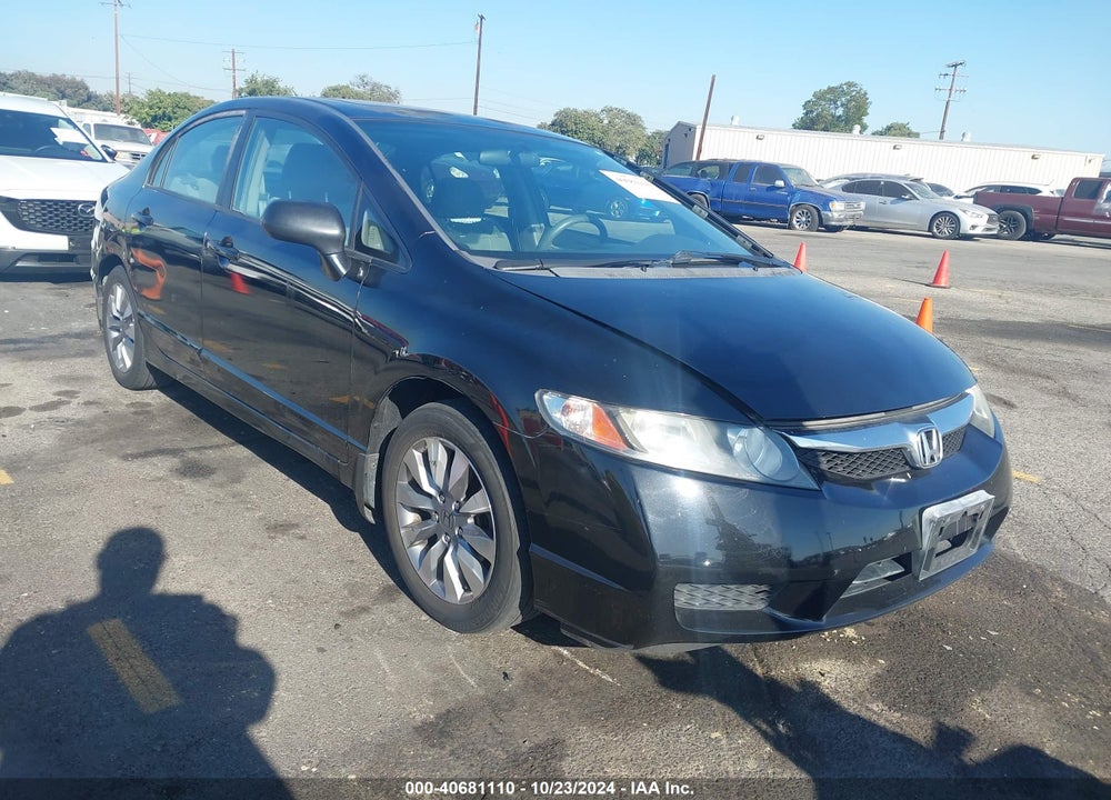 2009 HONDA CIVIC EX VIN: 2HGFA168X9H345752