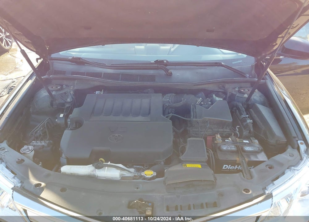 2012 TOYOTA CAMRY XLE V6 VIN: 4T1BK1FK0CU524503