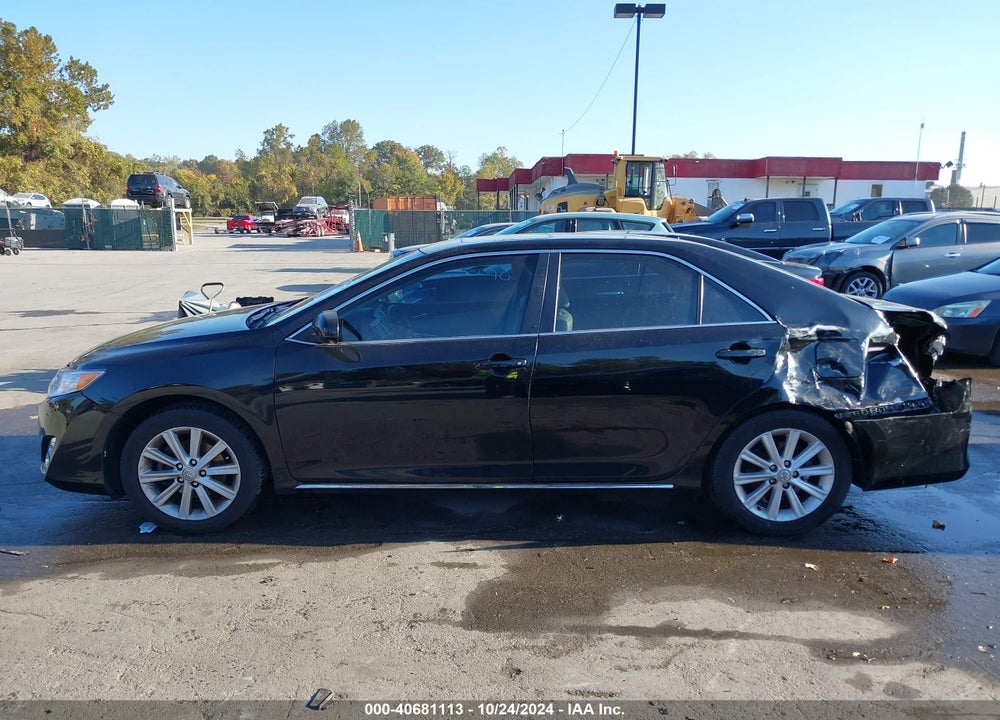 2012 TOYOTA CAMRY XLE V6 VIN: 4T1BK1FK0CU524503