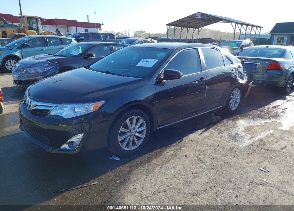 2012 TOYOTA CAMRY XLE V6 VIN: 4T1BK1FK0CU524503