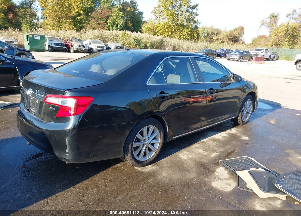 2012 TOYOTA CAMRY XLE V6 VIN: 4T1BK1FK0CU524503