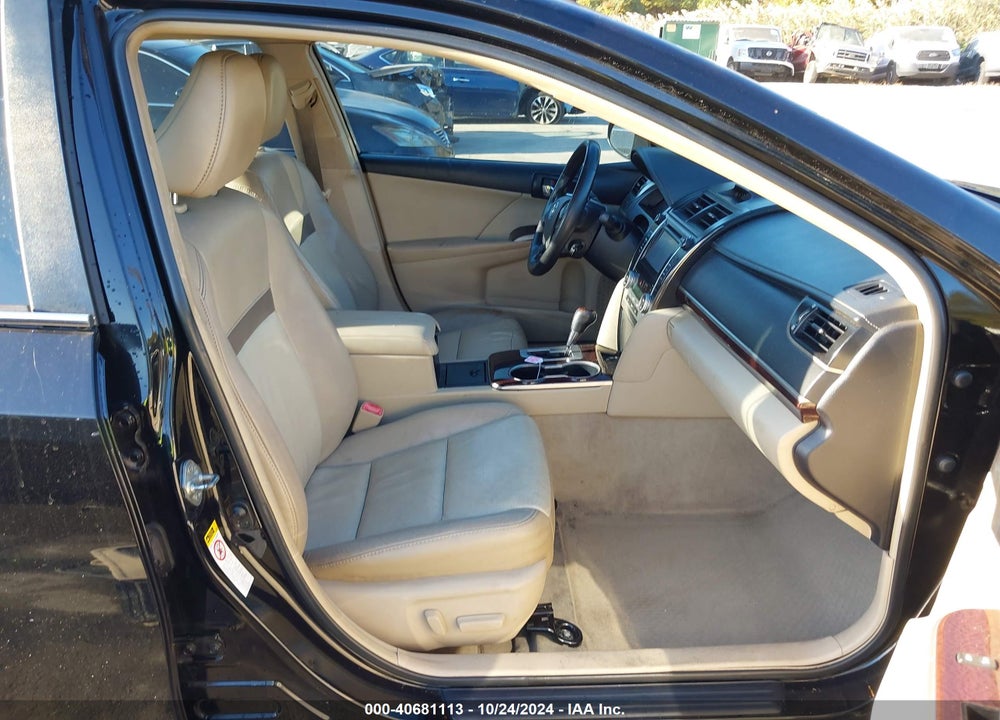 2012 TOYOTA CAMRY XLE V6 VIN: 4T1BK1FK0CU524503