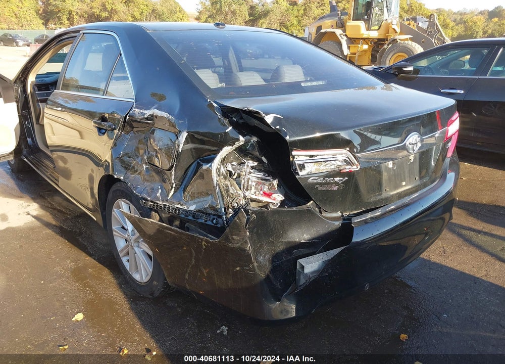 2012 TOYOTA CAMRY XLE V6 VIN: 4T1BK1FK0CU524503