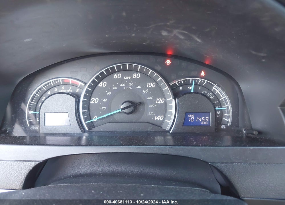2012 TOYOTA CAMRY XLE V6 VIN: 4T1BK1FK0CU524503