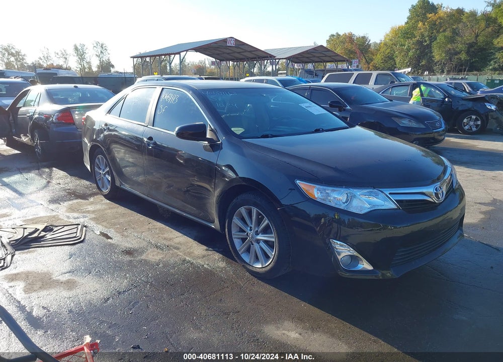 2012 TOYOTA CAMRY XLE V6 VIN: 4T1BK1FK0CU524503