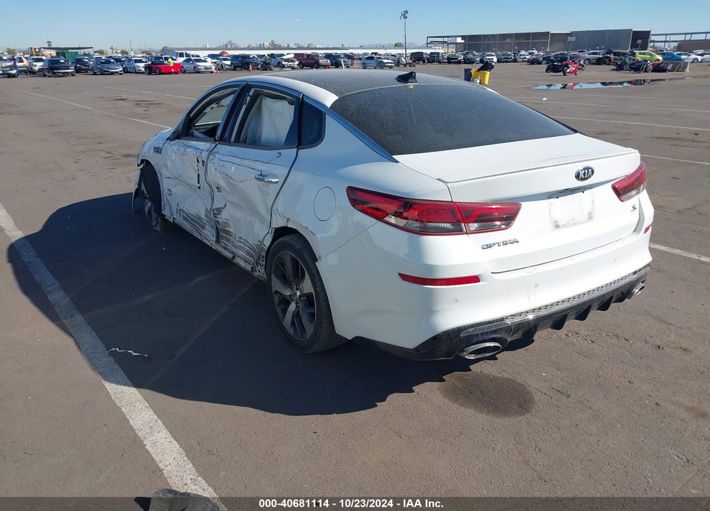 2019 KIA OPTIMA VIN: 5XXGT4L36KG349989