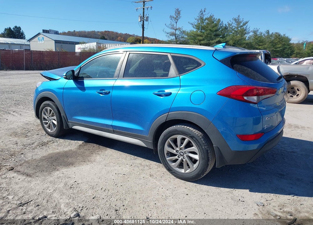2017 HYUNDAI TUCSON SE PLUS VIN: KM8J3CA41HU548555
