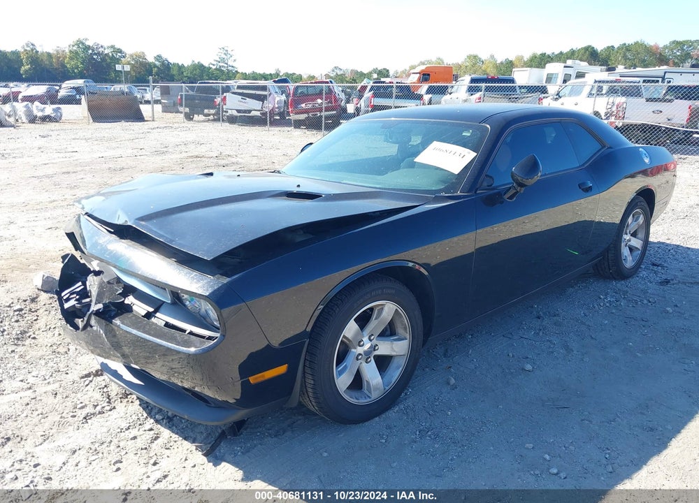 2013 DODGE CHALLENGER SXT VIN: 2C3CDYAG4DH524253