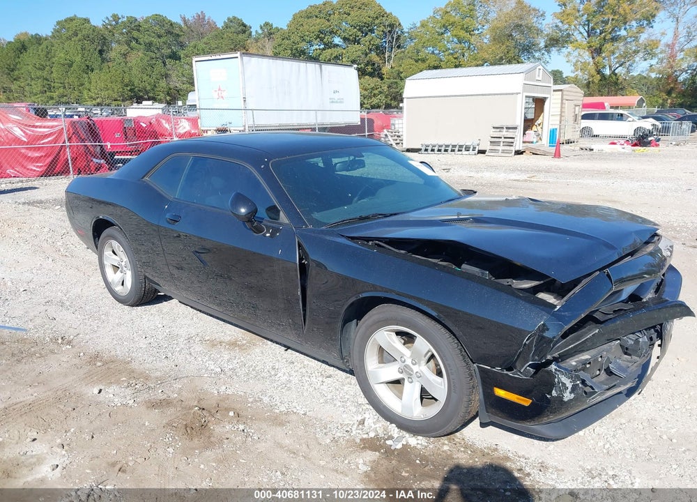 2013 DODGE CHALLENGER SXT VIN: 2C3CDYAG4DH524253