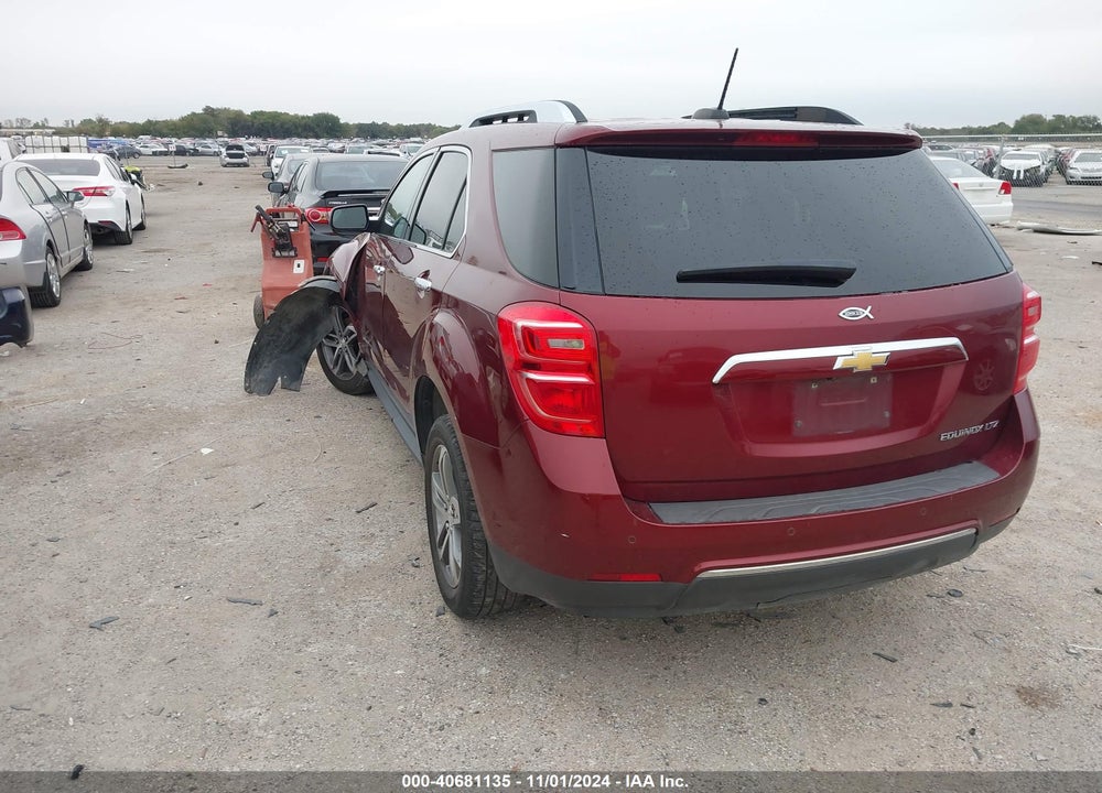 2016 CHEVROLET EQUINOX LTZ VIN: 2GNALDEK5G6347992