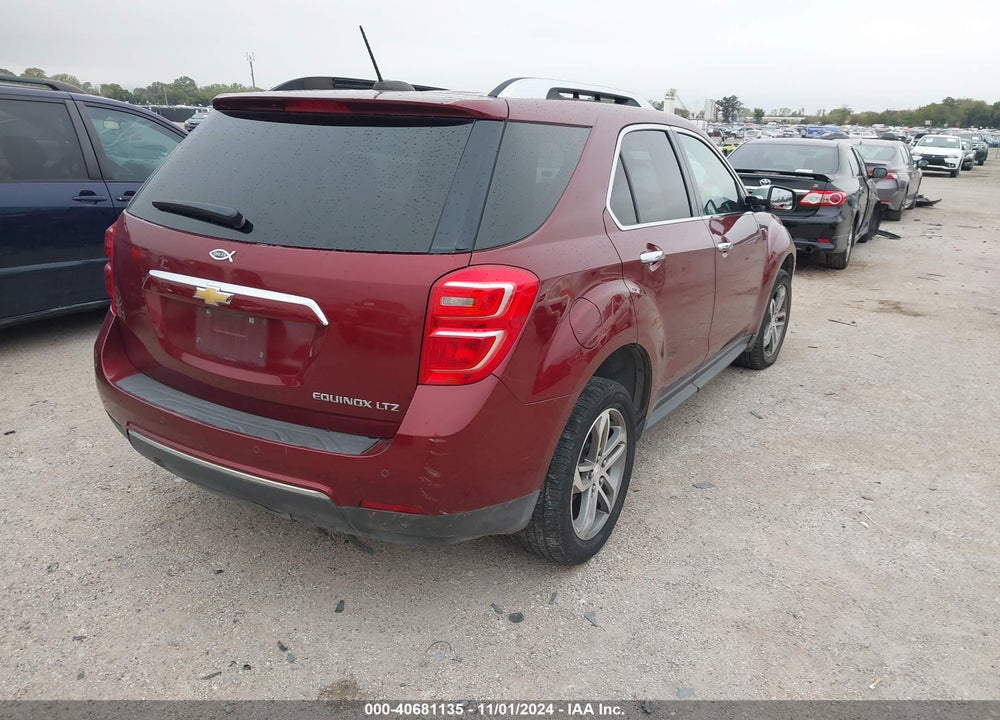 2016 CHEVROLET EQUINOX LTZ VIN: 2GNALDEK5G6347992
