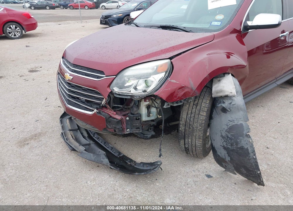 2016 CHEVROLET EQUINOX LTZ VIN: 2GNALDEK5G6347992