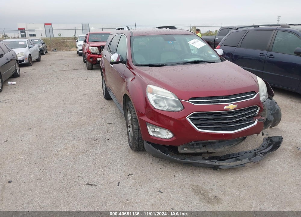 2016 CHEVROLET EQUINOX LTZ VIN: 2GNALDEK5G6347992