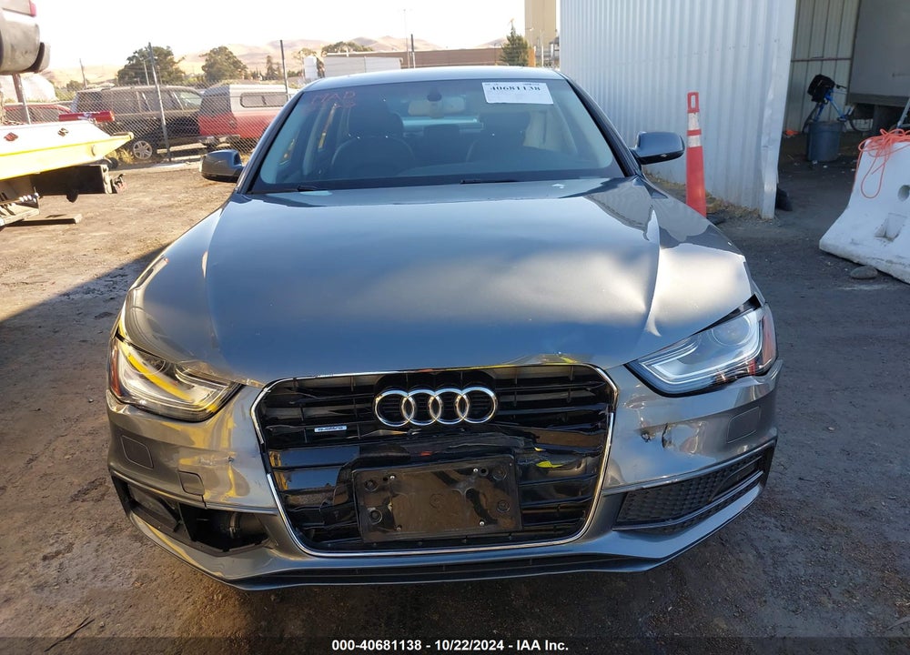 2016 AUDI A4 2.0T PREMIUM VIN: WAUFFAFLXGN012800