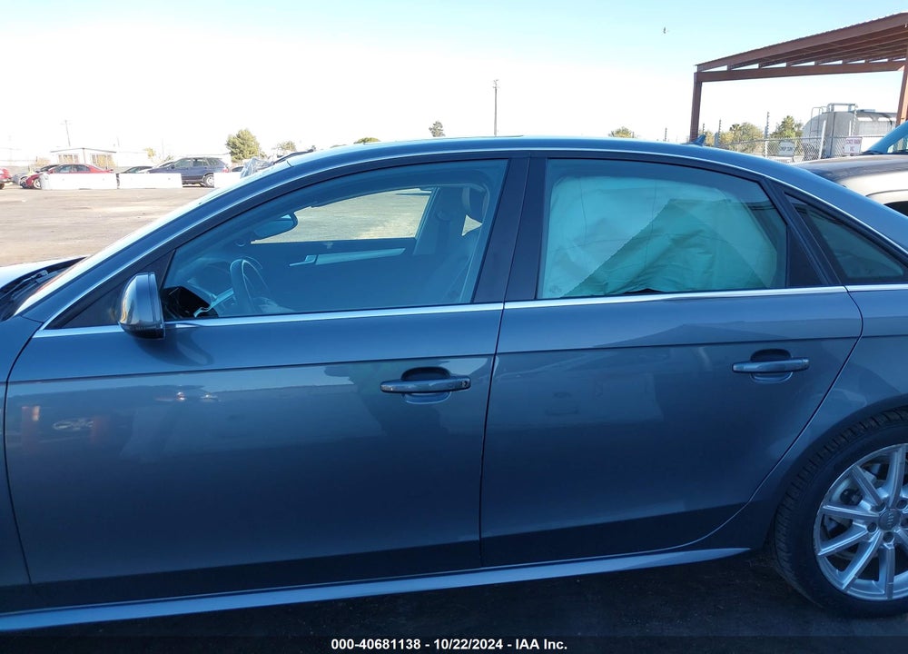 2016 AUDI A4 2.0T PREMIUM VIN: WAUFFAFLXGN012800