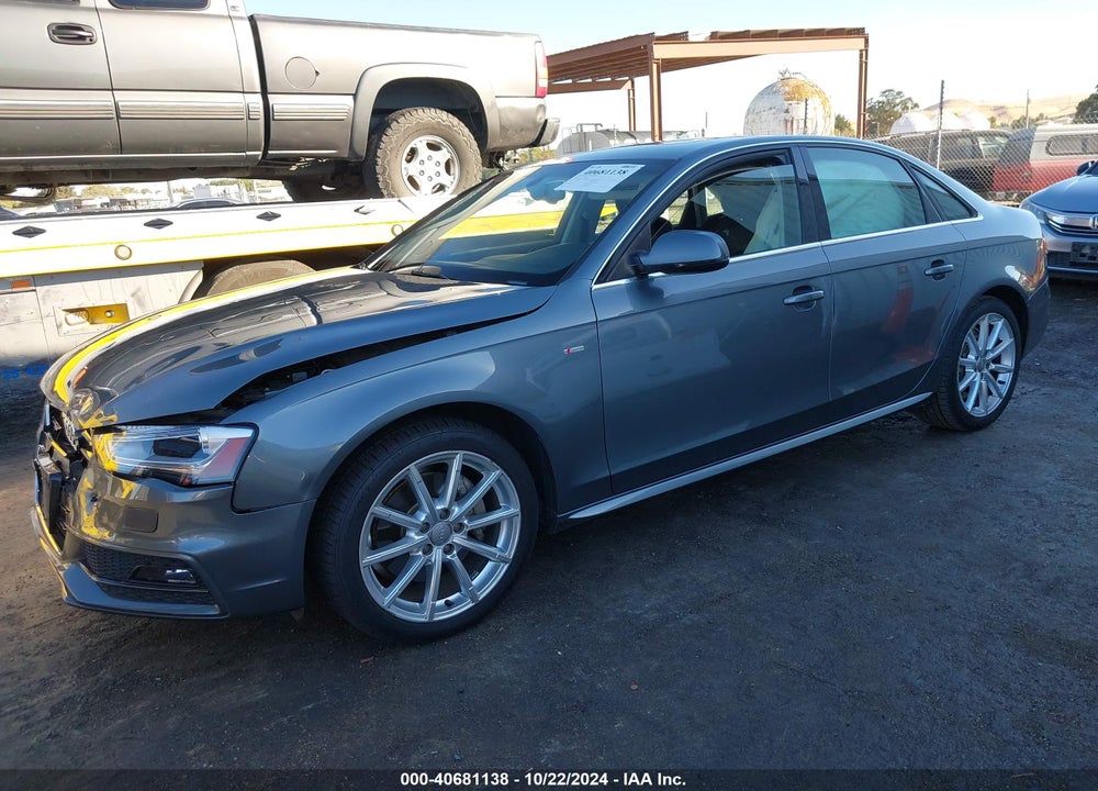 2016 AUDI A4 2.0T PREMIUM VIN: WAUFFAFLXGN012800
