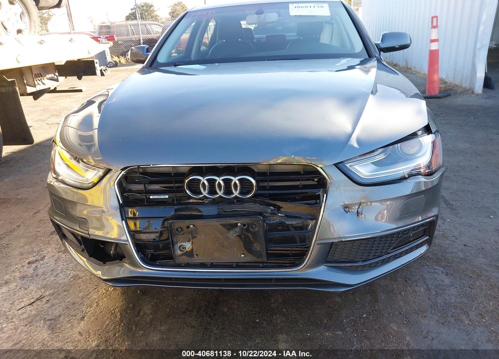 2016 AUDI A4 2.0T PREMIUM VIN: WAUFFAFLXGN012800