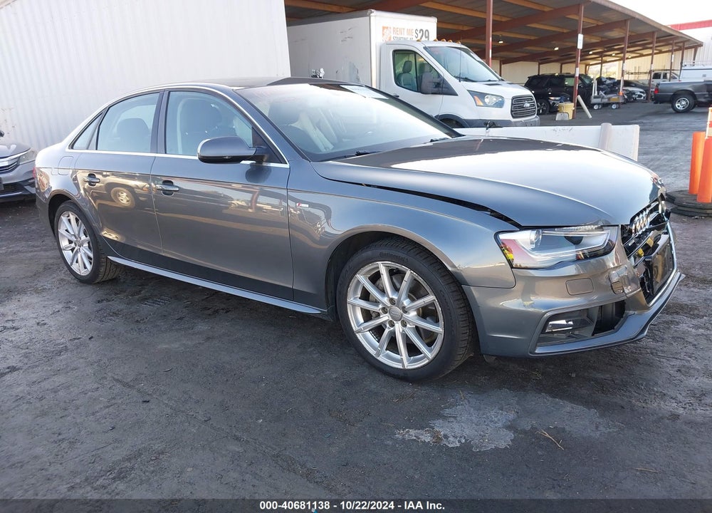 2016 AUDI A4 2.0T PREMIUM VIN: WAUFFAFLXGN012800
