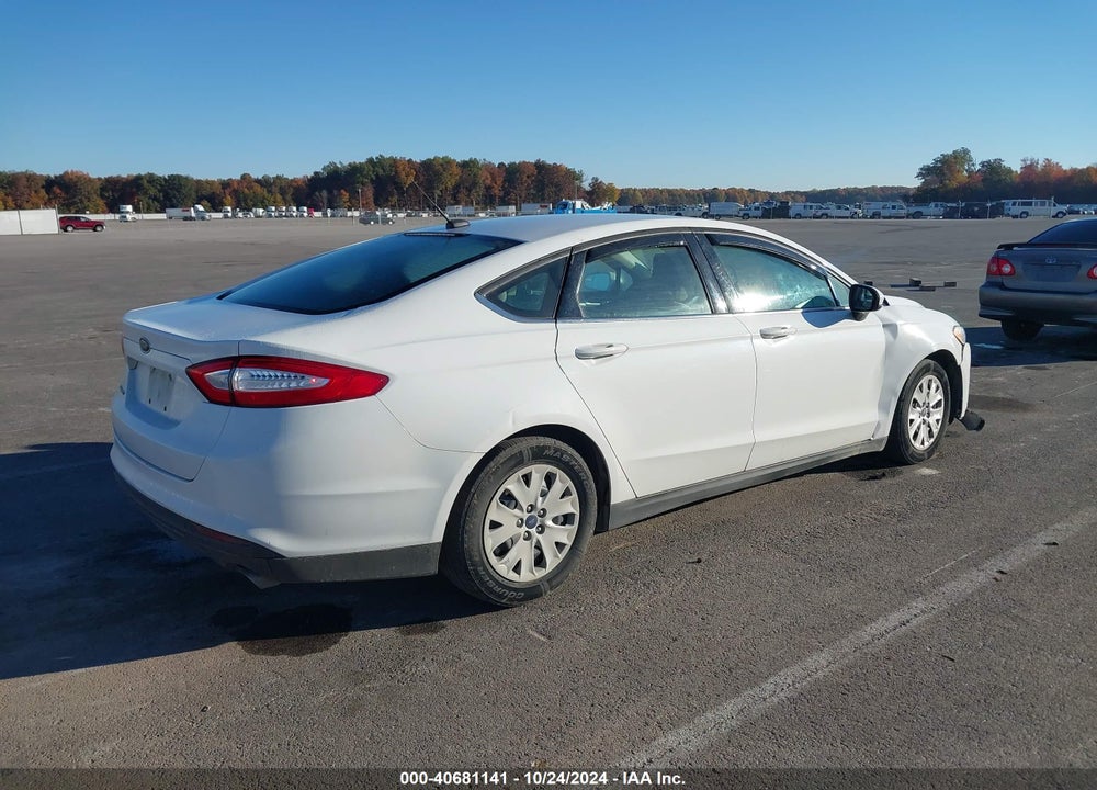 2014 FORD FUSION S VIN: 3FA6P0G70ER350413