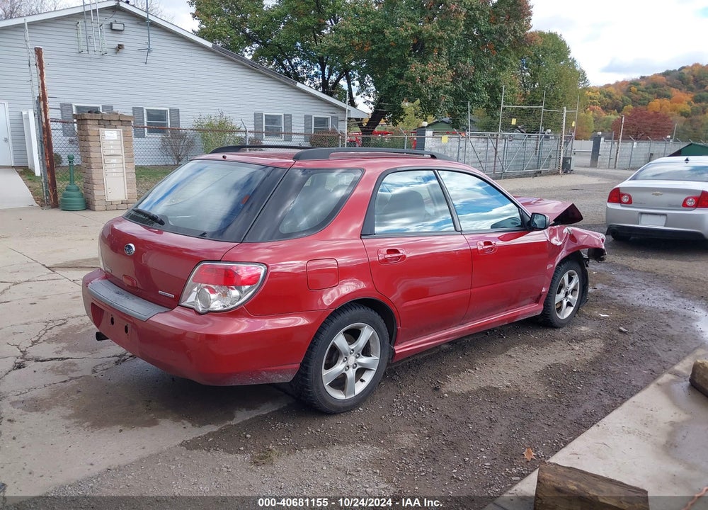 2007 SUBARU IMPREZA 2.5I VIN: JF1GG616X7H801424