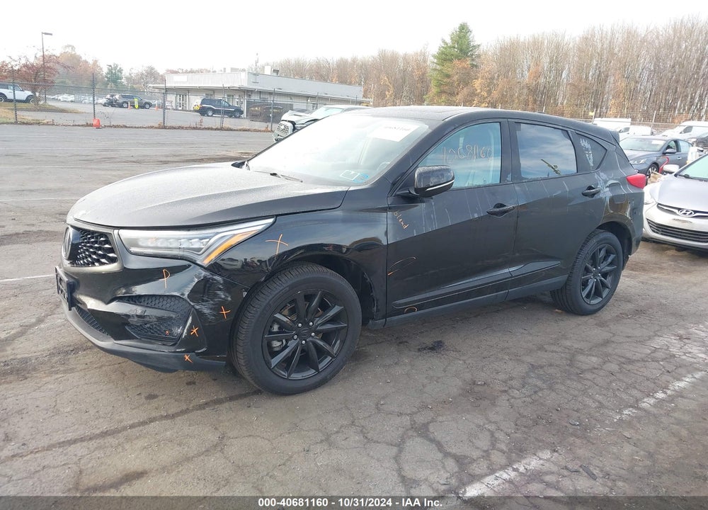 2021 ACURA RDX STANDARD VIN: 5J8TC2H31ML032573
