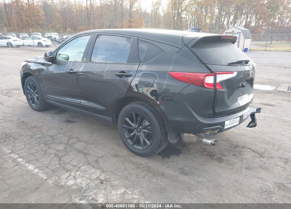 2021 ACURA RDX STANDARD VIN: 5J8TC2H31ML032573