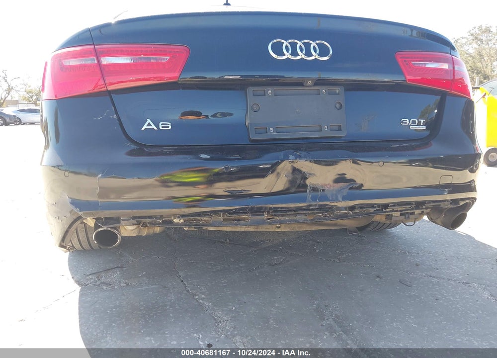 2015 AUDI A6 3.0T PREMIUM PLUS VIN: WAUFGAFCXFN042102