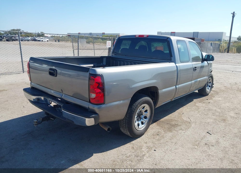2006 CHEVROLET SILVERADO 1500 LS VIN: 1GCEC19Z66Z235981