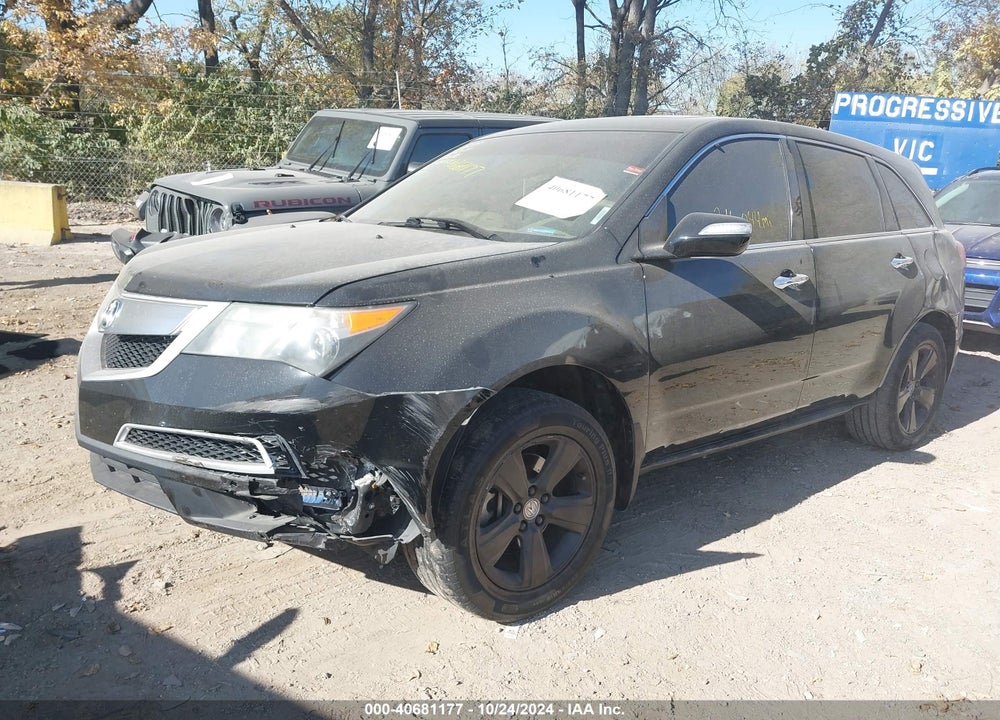 2011 ACURA MDX TECHNOLOGY PACKAGE VIN: 2HNYD2H67BH541552