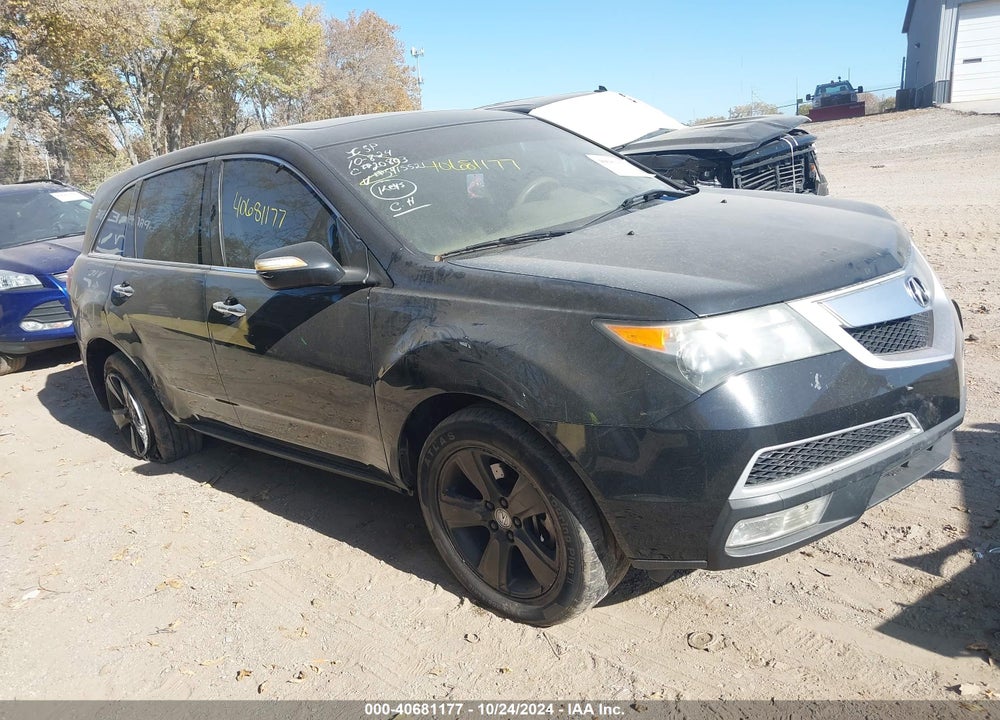 2011 ACURA MDX TECHNOLOGY PACKAGE VIN: 2HNYD2H67BH541552