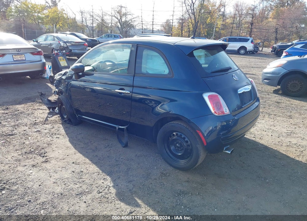 2013 FIAT 500 POP VIN: 3C3CFFAR4DT665914