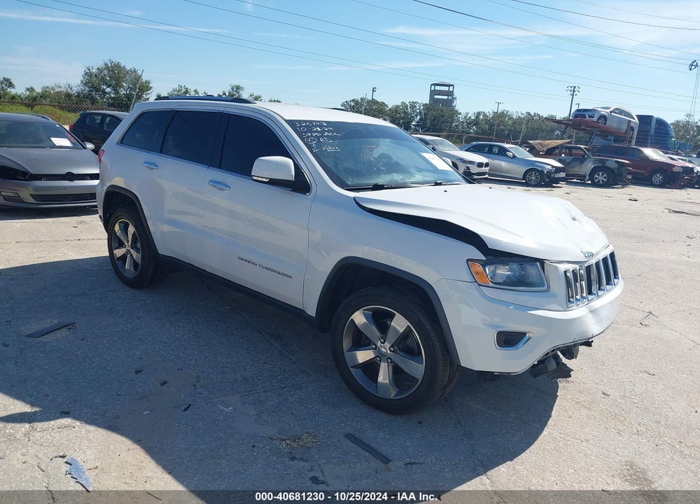 2014 CHEROKEE JEEP GRAND  LIMITED VIN: 1C4RJFBG9EC541913