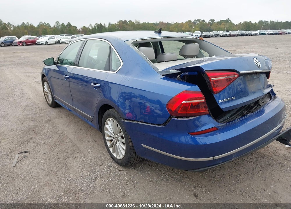 2017 VOLKSWAGEN PASSAT 1.8T SE VIN: 1VWBT7A30HC074902