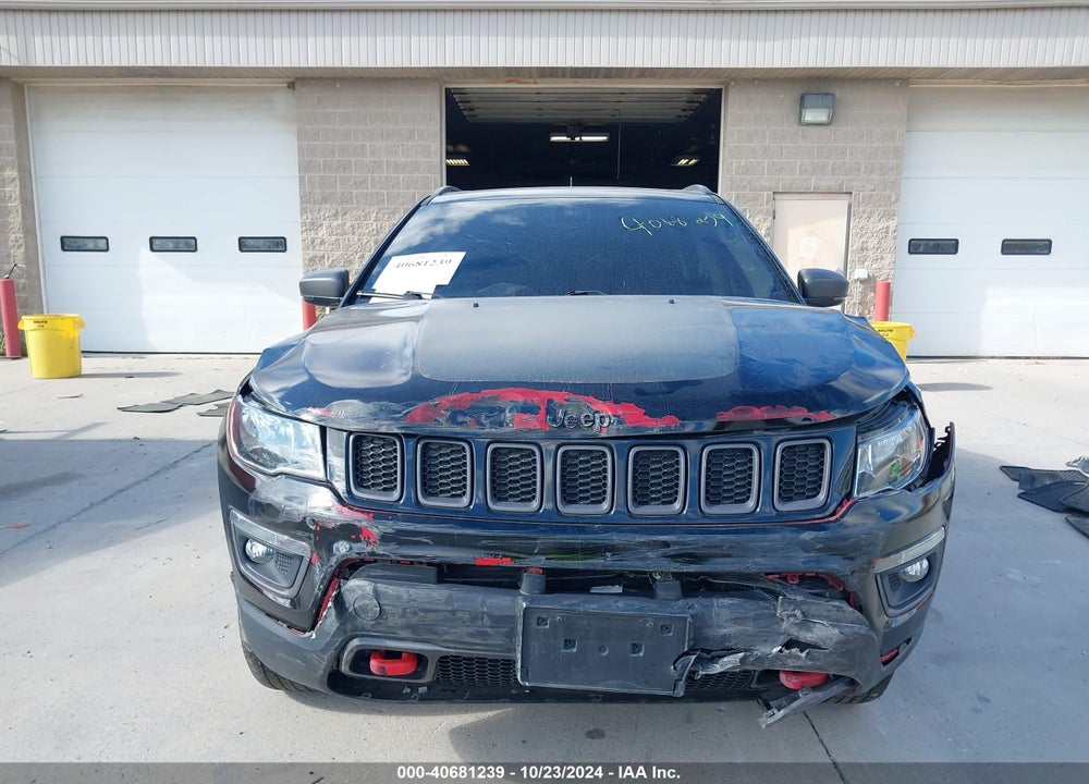2018 JEEP COMPASS TRAILHAWK VIN: 3C4NJDDB5JT410061