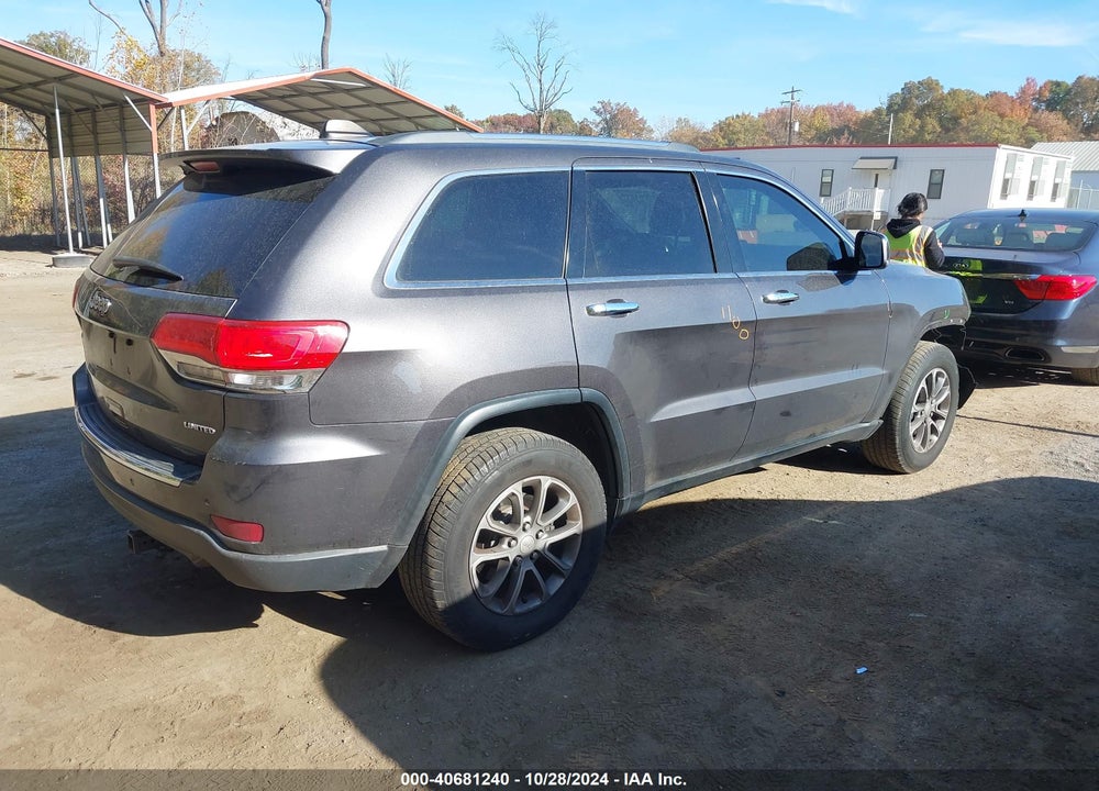 2015 JEEP GRAND CHEROKEE LIMITED VIN: 1C4RJFBG0FC171596