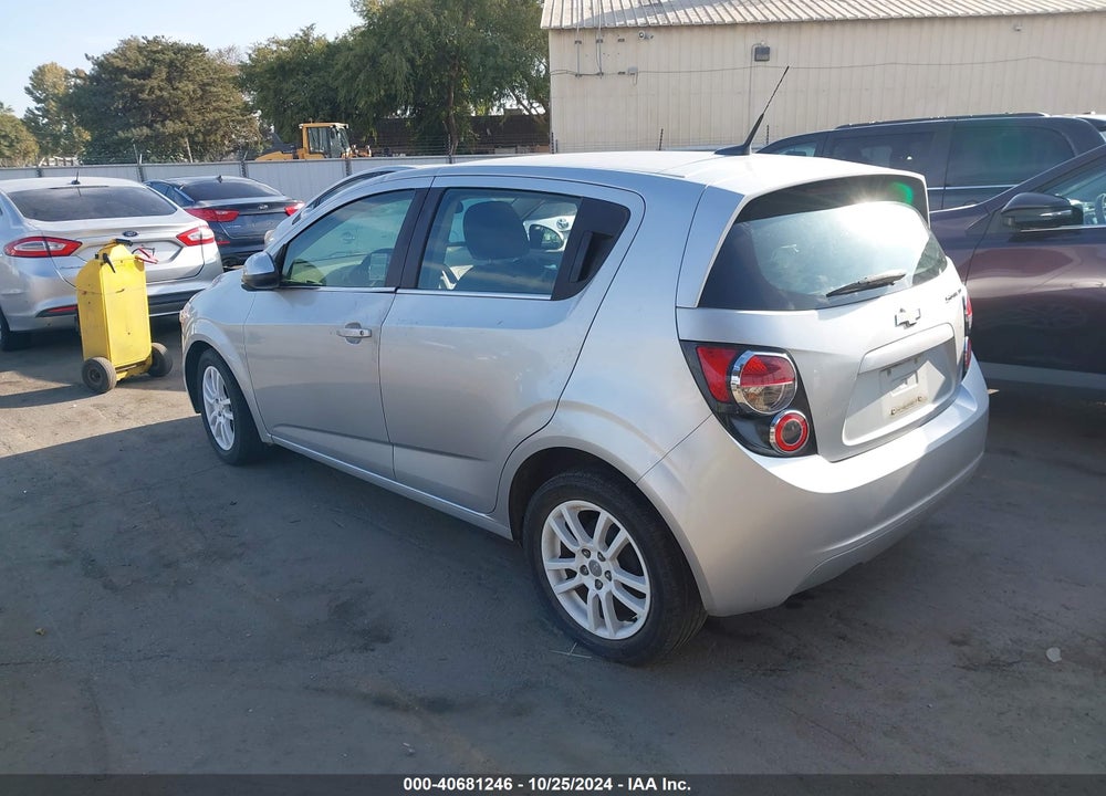 2014 CHEVROLET SONIC LT AUTO VIN: 1G1JC6SB5E4234611