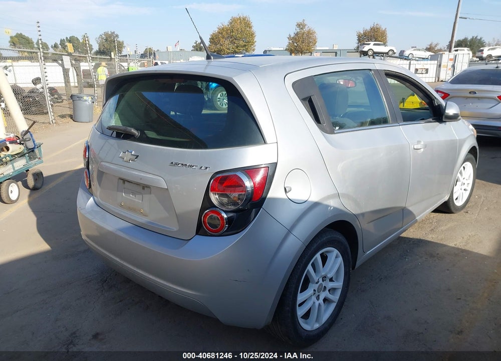 2014 CHEVROLET SONIC LT AUTO VIN: 1G1JC6SB5E4234611